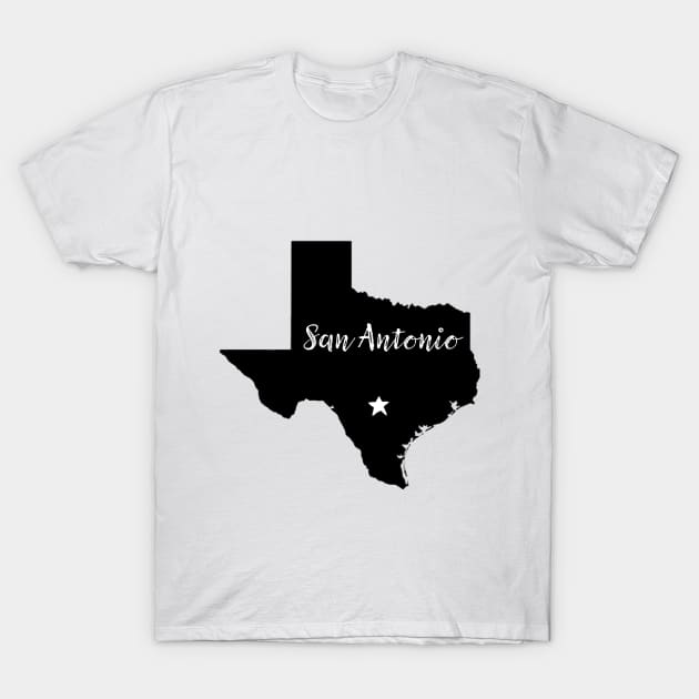 San Antonio Star T-Shirt by InTrendSick